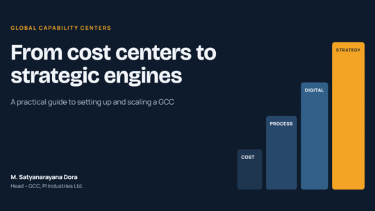 Global Capability Centers: From Cost Centers to Strategic Engines